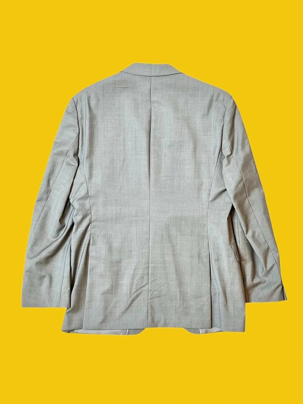 Hugo Boss Super 120 Light Gray Wool Blazer Sport Coat 44R